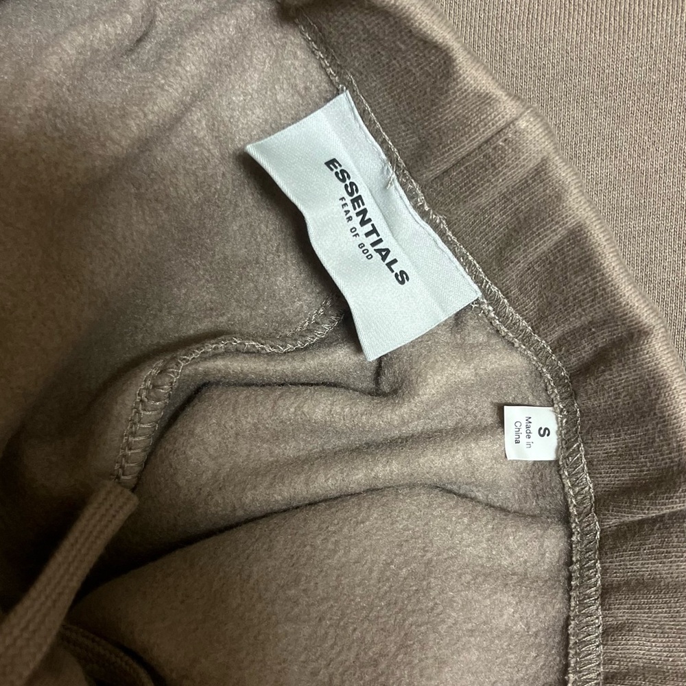 Essentials Olive Green Sweatpants Small - image 4